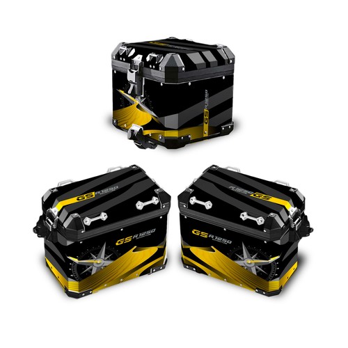Kit autocollant valises - kit, alu