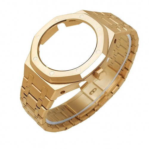 Mod kit metal gold case - metal,