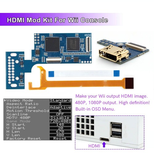 Internal wii digital hdmi mod - wii,